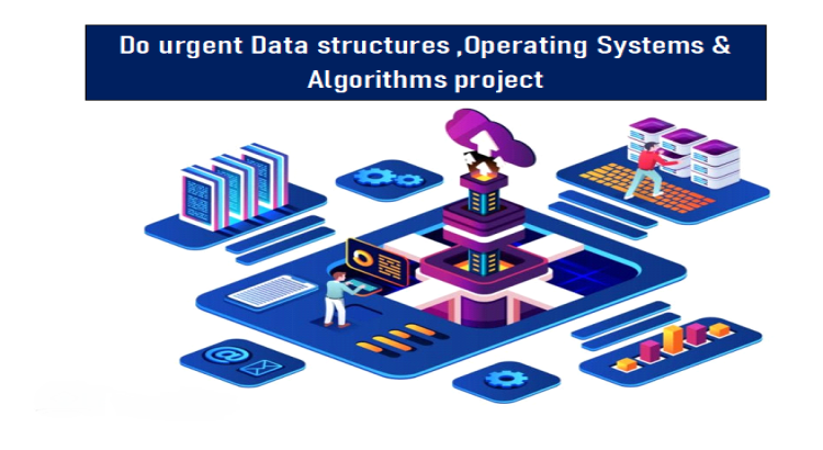 I will do urgent Data structures ,Operating Systems & Algorithms project
