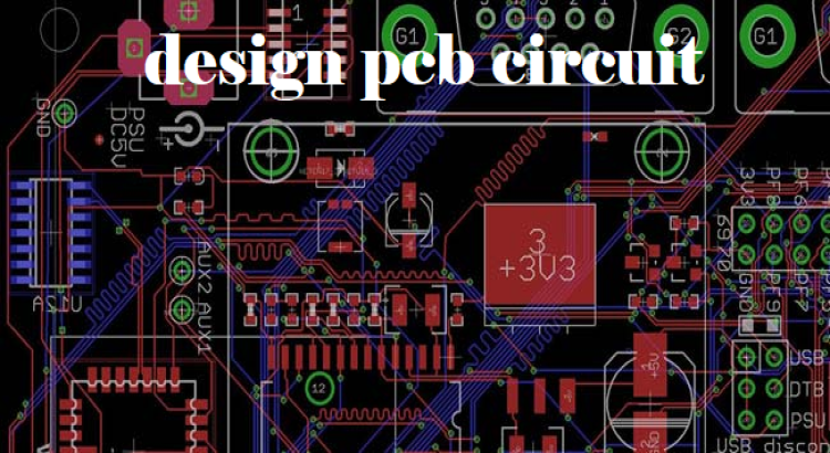 design pcb circuit write firmware schematic easyeda altium or eagle kicad layout