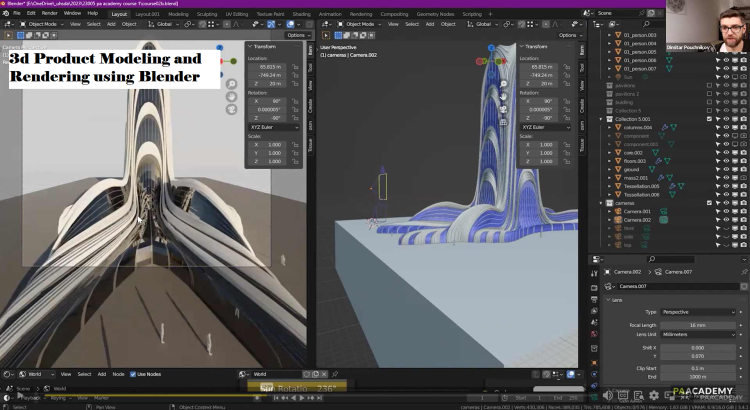 I will Do 3d Product Modeling and Rendering using Blender