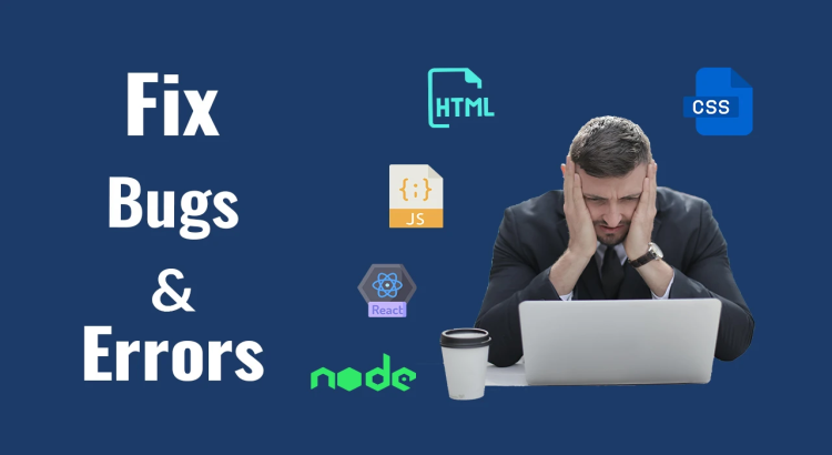 I will fix bugs in javascript, react, next, neo4j, python, backend