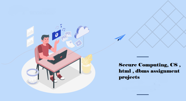 I will do secure computing , cs , html , dbms assignment projects