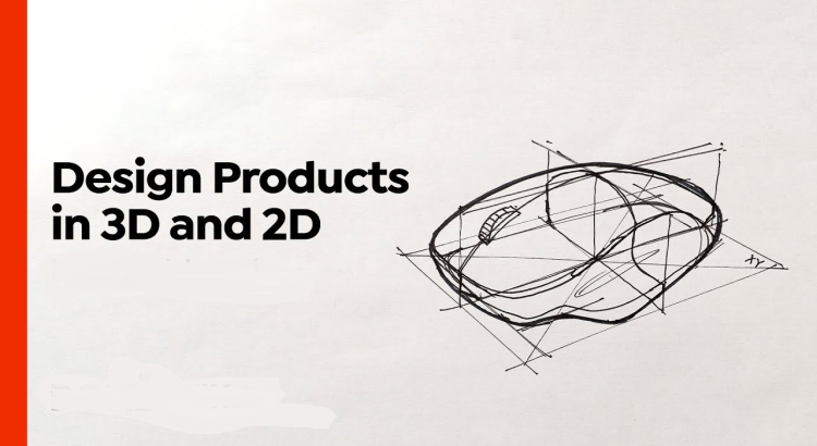 I will make 3d design sketches of your product ideas and illustrates it