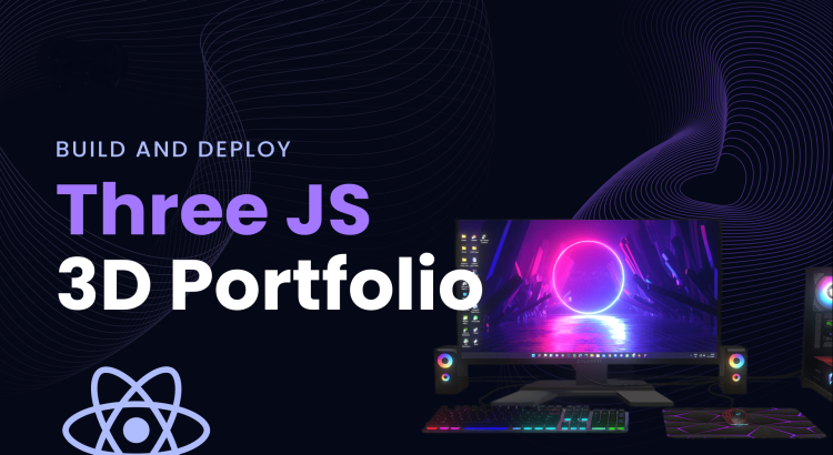 I will design or redesign custom website using react, next and three js