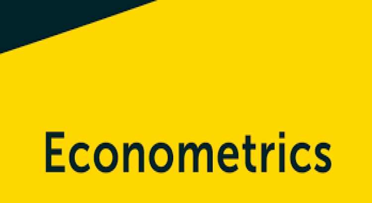 I will do econometrics and time series analysis